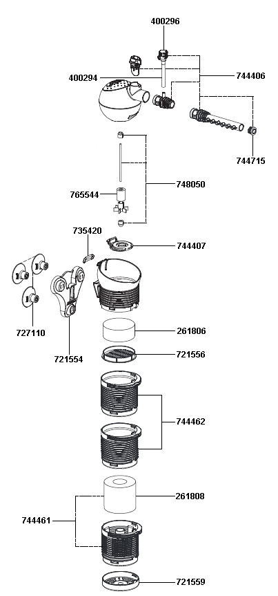 EHEIM Innenfilter biopower 240 (Typ 2413)