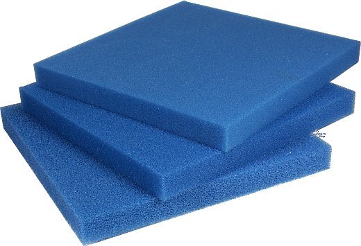 PPI Filterschaum-Matte blau 200x100x10 cm