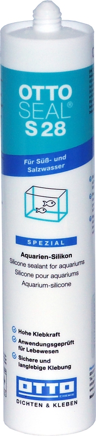 Otto Seal Aquarium Silicone S28 black