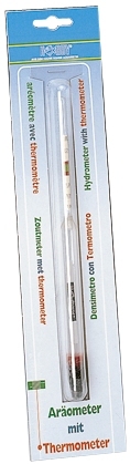 Hobby Ar�ometer mit Thermometer