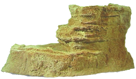 Terrassenfels, klein 58x30x17 cm