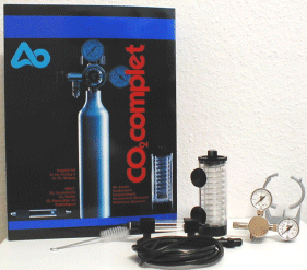 ab Aqua Medic CO² complet CO² Düngeanlage