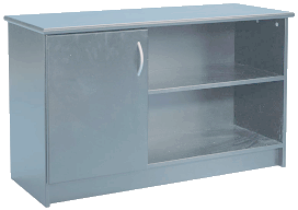 Akva-Stabil Aquarien Unterschrank silber