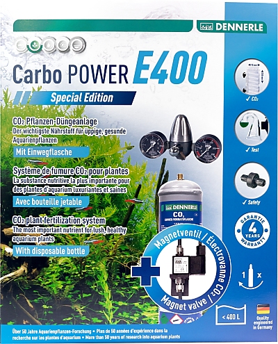 Dennerle Pflanzen-Dünge-Set Carbo Power E400 Special Edition