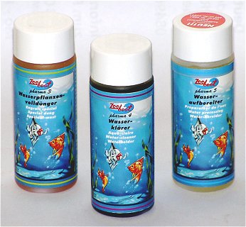 ZooBest Wasserpflege-Set, 3x100 ml