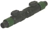SACEM Doppelabsperrhahn für Schlauch 14x18 mm