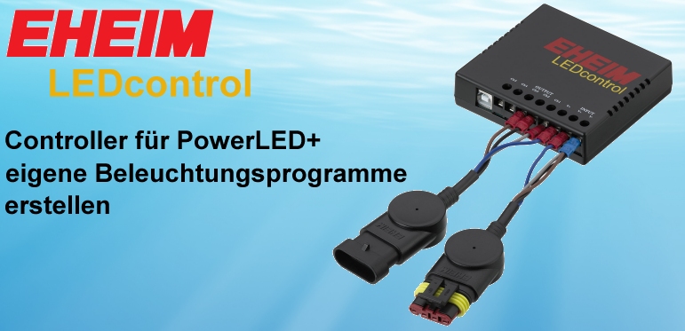 jetzt lieferbar: EHEIM LEDControl für PowerLED+