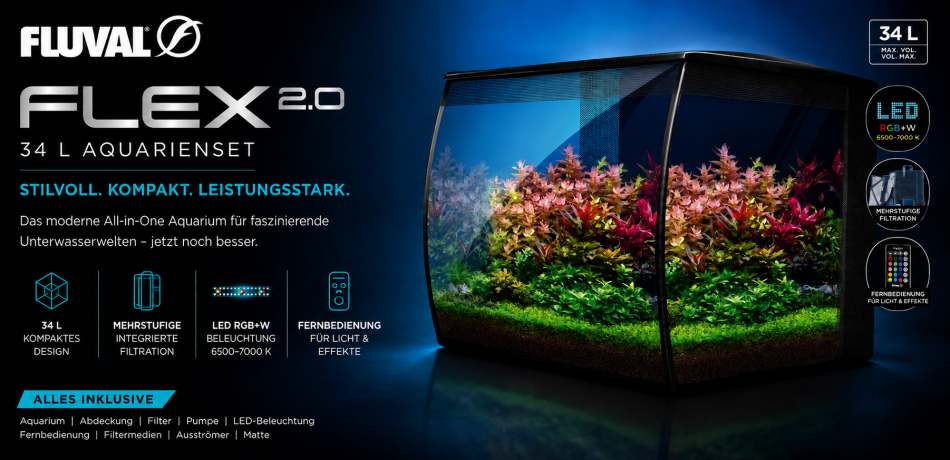++++NEU Fluval FLEX 2.0++++