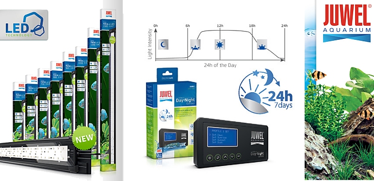 NEW: Juwel HeliaLux - LED lighting unit for Juwel aquariums