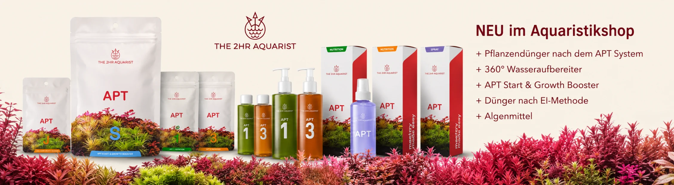 2HR Pflanzenpflege � f&uuml;r sichtbar gesunde Aquarienpflanzen