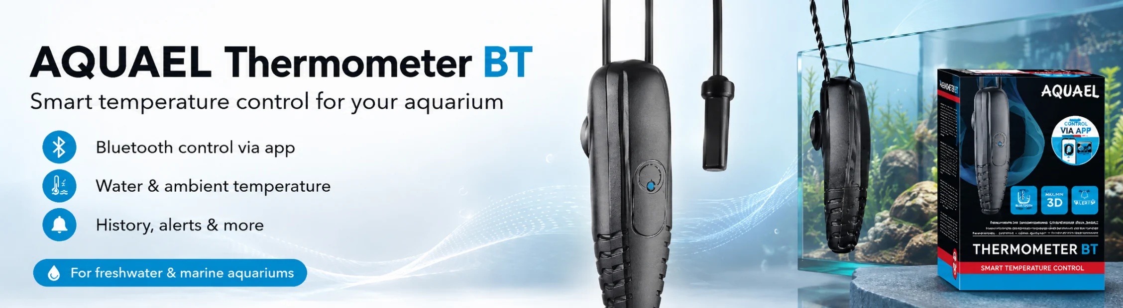 AQUAEL BT Thermometer – Smart Temperature Control via App