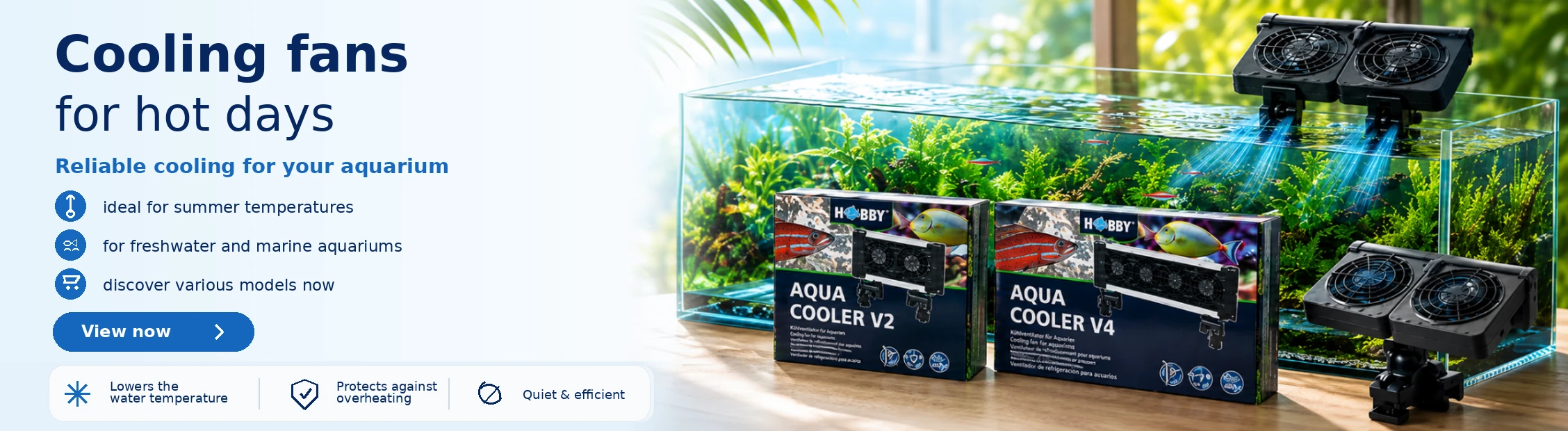Cooling Fans for Aquariums