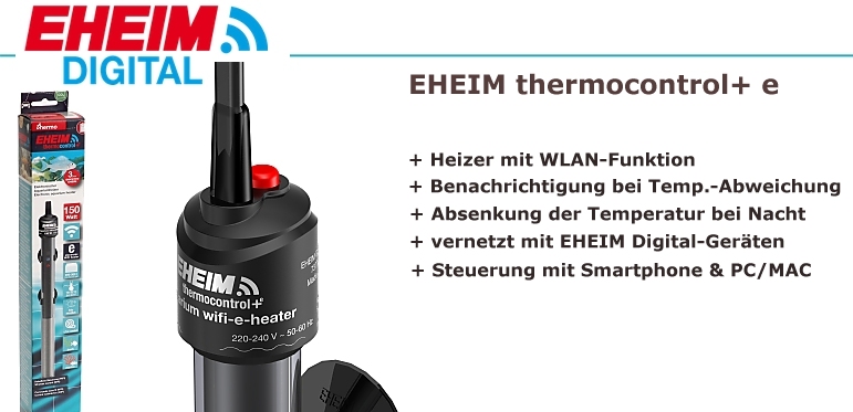 +++++NEU EHEIM thermocontrol +e mit WLAN+++++