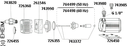 EHEIM Centrifugal pump 1046