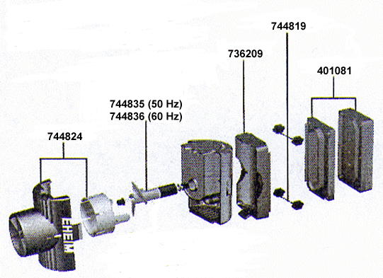 EHEIM 5000 Ersatzteile fr Pumpe streamON+  Typ 1082