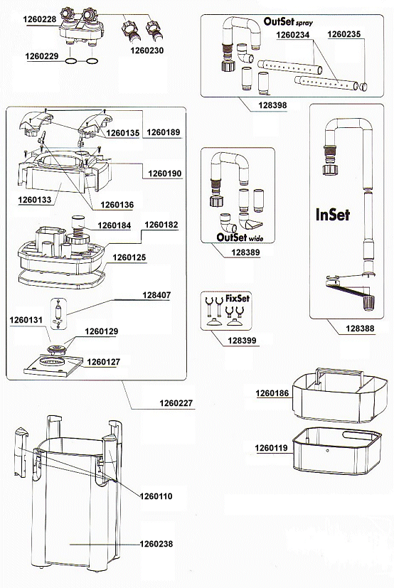 Spare parts JBL 1901