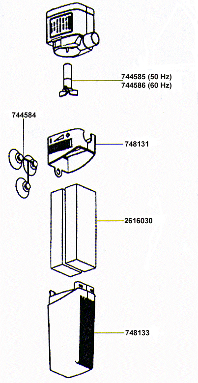 Spare parts EHEIM Internal Filter miniUP