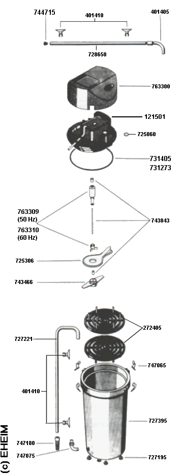 EHEIM Außenfilter 2215, 2315