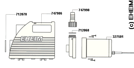 Spare parts EHEIM 3275