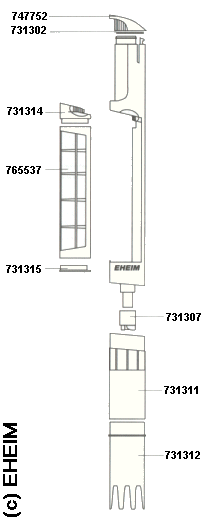 Spare parts EHEIM 3531