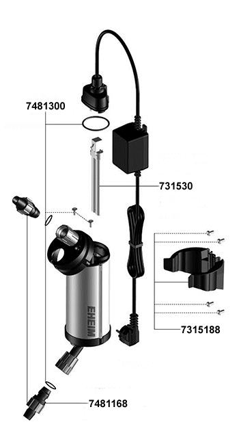 Ersatzteile EHEIM reeflexUV 800