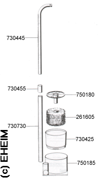 Spare parts EHEIM Prefilter