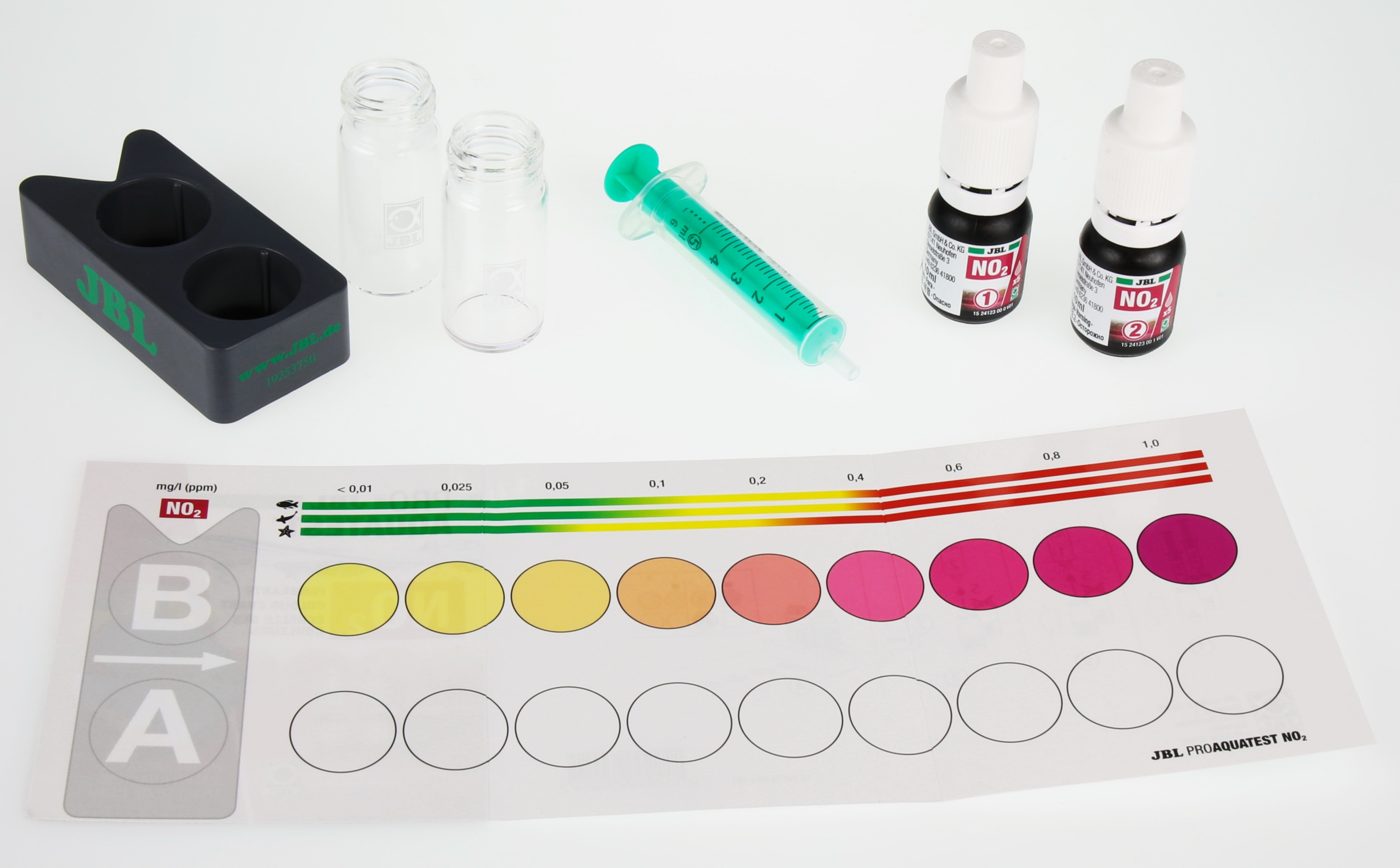 Uitpakken Veel Missie JBL ProAqua Test NO2 Nitrite | Test-Set / Refill Set