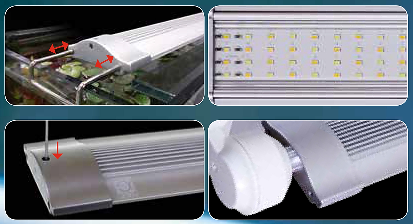 JBL LED Natur | mm / 549/590 mm / 742 mm / 849/895 mm / mm / 1149/1200 mm / 1449/1500 mm
