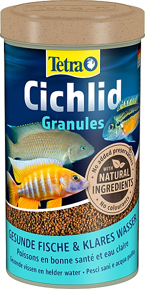 Tetra Cichlid Granules - Vissenvoer - 500 ml - Vlok & Korrel - Pets Place