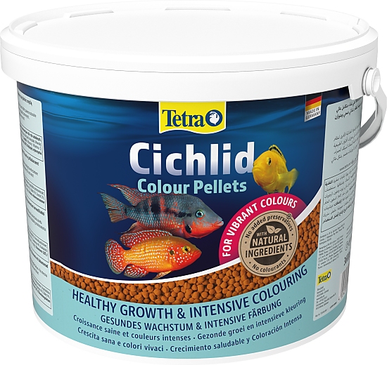 Tetra Cichlid Colour Pellets 10 L