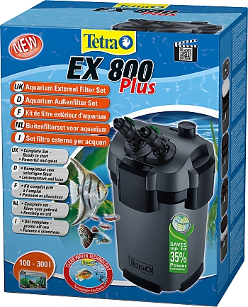 Tetra EX 800 Plus External Filter Complete Kit