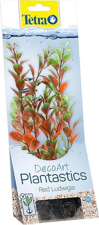 Tetra DecoArt Plantastics Red Ludwigia M