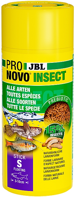 JBL ProNovo Insect Sticks S 250 ml