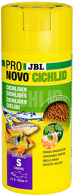 JBL ProNovo Cichlid Grano S 250 ml