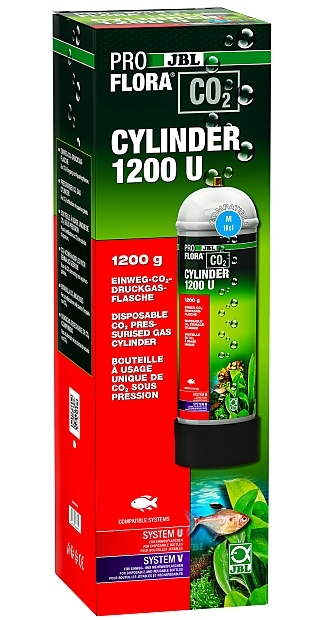 JBL ProFlora 1200 U CO2-Druckflasche