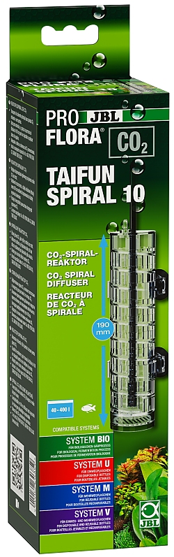 JBL ProFlora Taifun Spiral 10 CO2 Reaktor