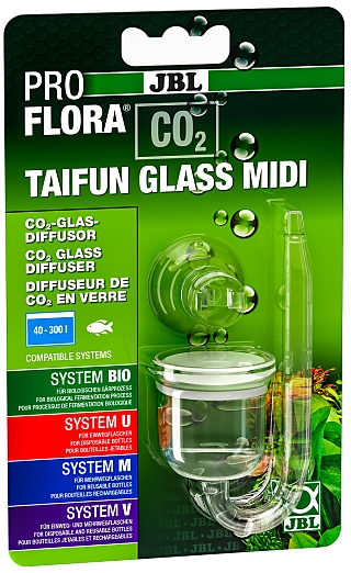 JBL ProFlora CO2 Diffusor Taifun Glass Midi