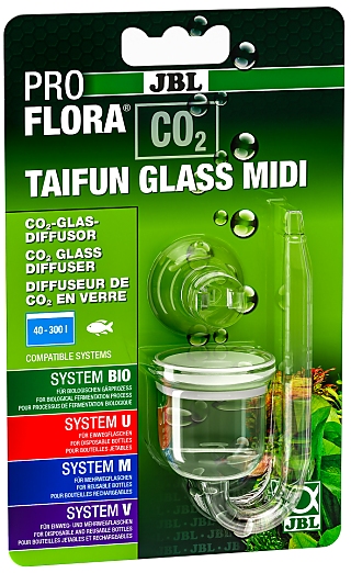JBL ProFlora CO2 Diffusor Taifun Glass Midi