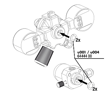JBL O Ring for Pressure Reducer u/m001 NEW
