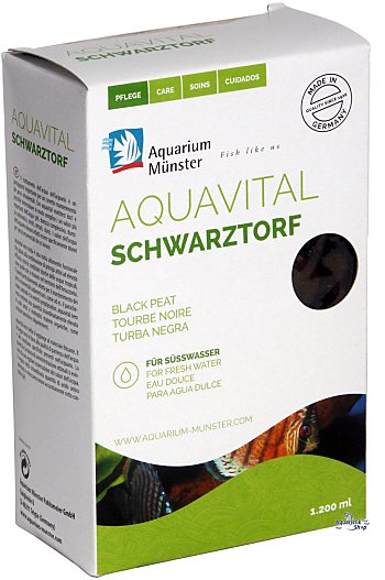 Aquarium Münster aquavital Musta turve