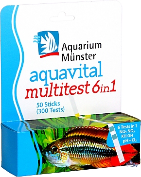 Aquarium Münster aquavital Multitest 6 in 1
