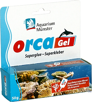 Aquarium Münster ORCA Gel Superkleber