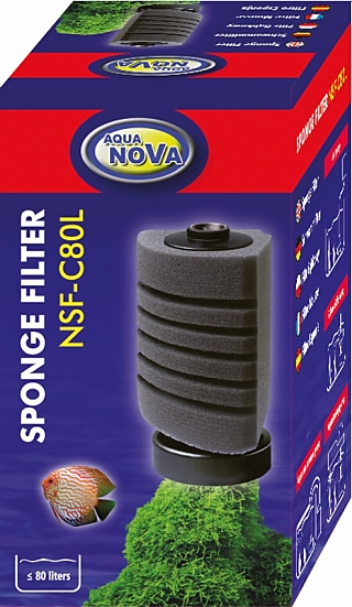 Aqua Nova Corner Sponge Filter NSF-C