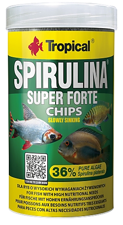 Tropical Super Spirulina Forte Chips 250 ml