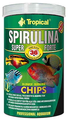 Tropical Super Spirulina Forte Chips 1 L