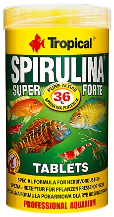 Tropical Super Spirulina Forte Tablets 250 ml