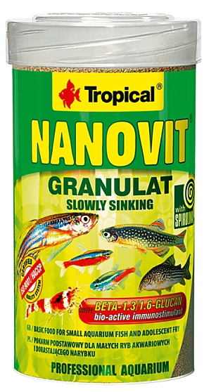 Tropical Nanovit Granules 250 ml
