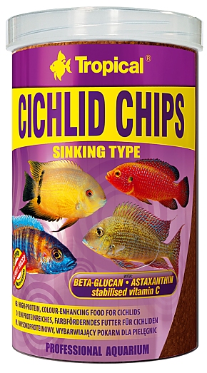 Tropical Cichlid Chips 1 L