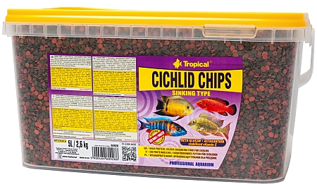 Tropical Cichlid Chips 5.0 L