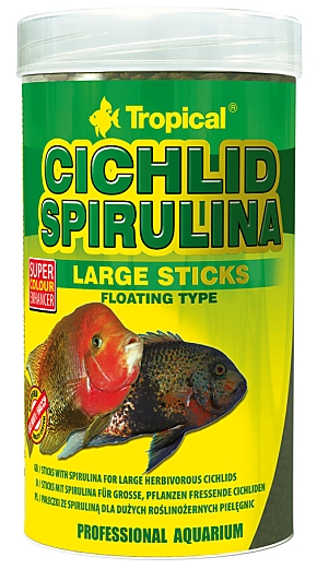 Tropical Cichlid Spirulina Large Sticks